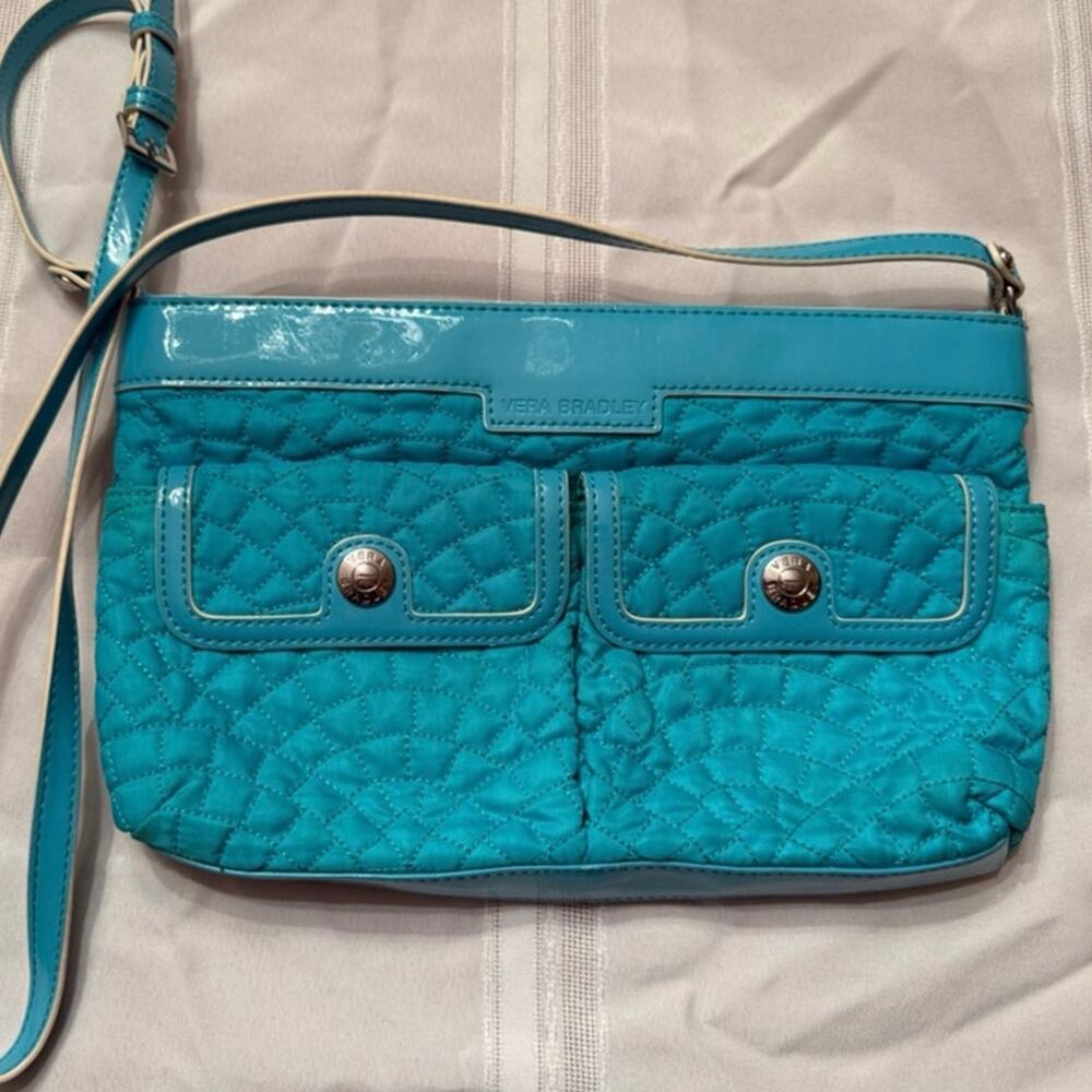Vera Bradley Totally Turquoise Crossbody Bag